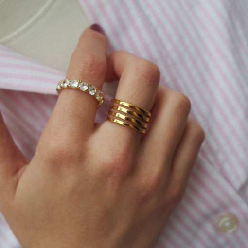 Anillo Katie Dorado - Imagen 3