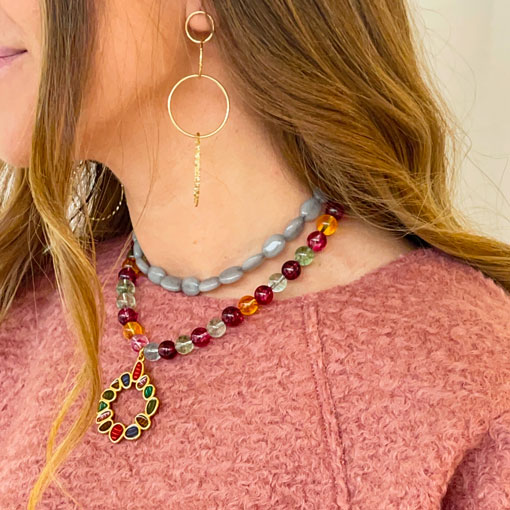 Collar Candy Gris - Imagen 3