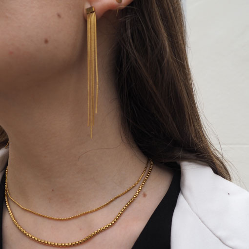Collar Cora Dorado - Imagen 3