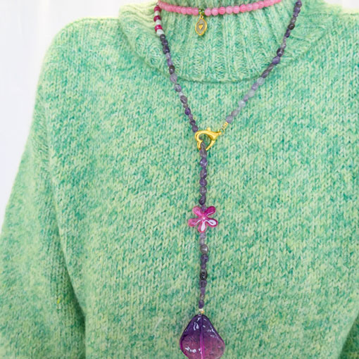Collar Feel Rosa - Imagen 3