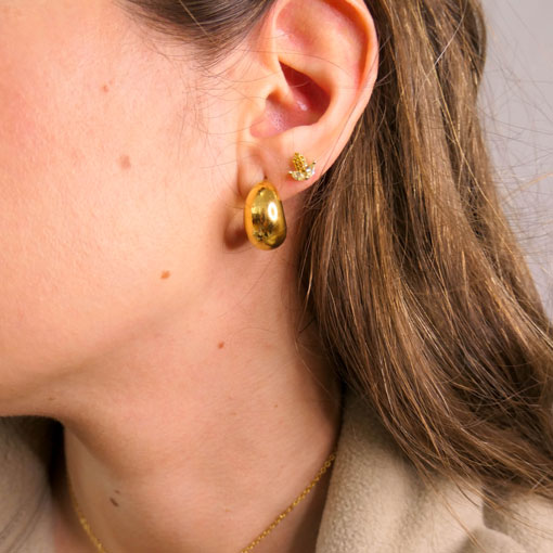 Pendientes Maiz Dorado - Imagen 3
