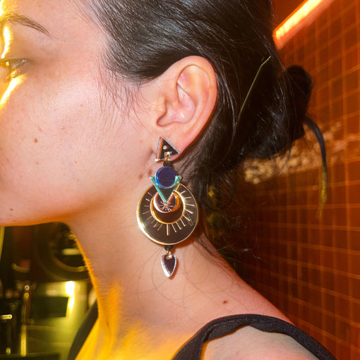 Pendientes Noche Polar - Imagen 3