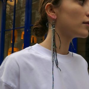 Pendientes Twist Metalizado