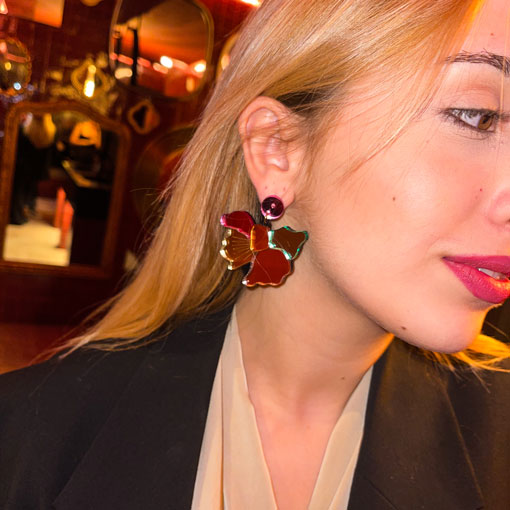 Pendientes Clavel - Imagen 3