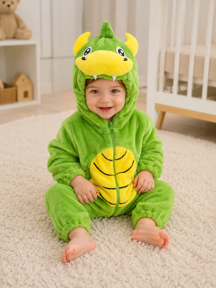 Pijama Kigurumi para Bebé y Niño — Disfraz Animal Todo en Uno, 0 a 4 Años - Imagen 4