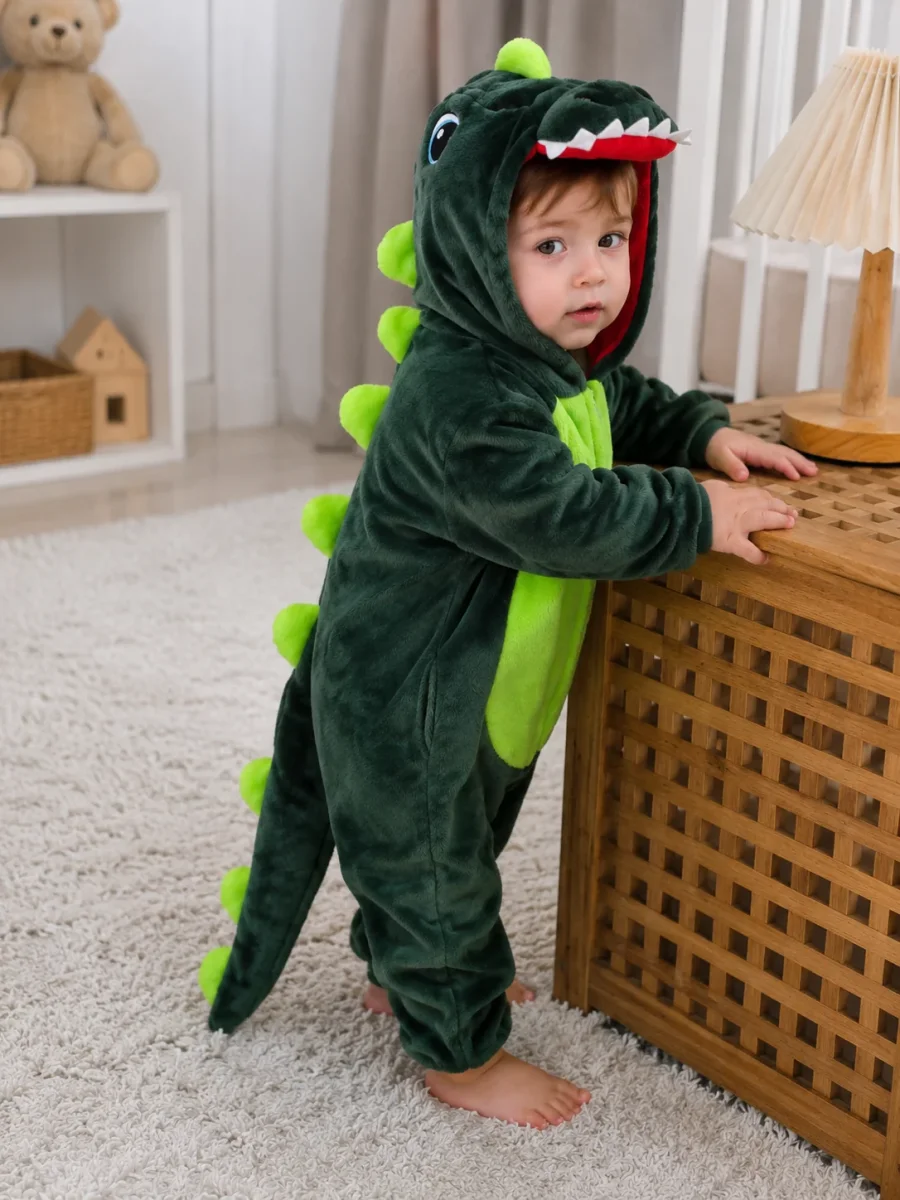 Pijama Kigurumi para Bebé y Niño — Disfraz Animal Todo en Uno, 0 a 4 Años - Imagen 5