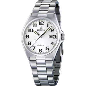 RELOJ DE HOMBRE FESTINA CLASSICS F16374/9 CON ESFERA PLATEADA