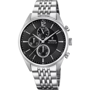 RELOJ DE HOMBRE FESTINA TIMELESS CHRONOGRAPH F20285/4 CON ESFERA NEGRA