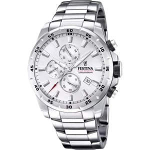 RELOJ FESTINA TIMELESS CHRONOGRAPH F20463/1 PLATEADO CORREA DE ACERO