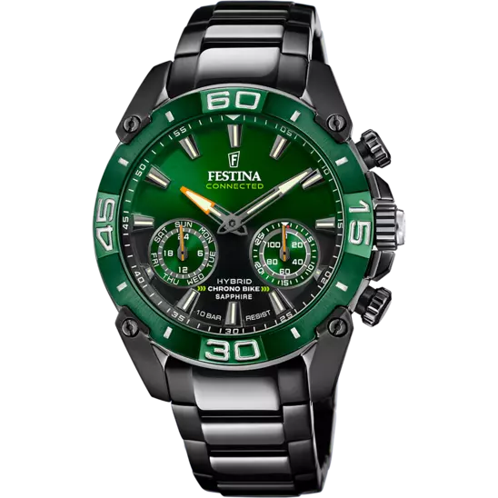FESTINA CONNECTED F20548/2 VERDE ACERO INOXIDABLE 316L