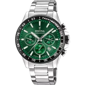 RELOJ DE HOMBRE FESTINA TIMELESS CHRONOGRAPH F20560/4 CON ESFERA VERDE