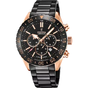 RELOJ DE HOMBRE FESTINA CERAMIC F20578/1 CON ESFERA NEGRA