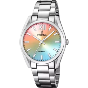 RELOJ FESTINA F20622/H MULTI CORREA DE ACERO INOXIDABLE 316L, MUJER