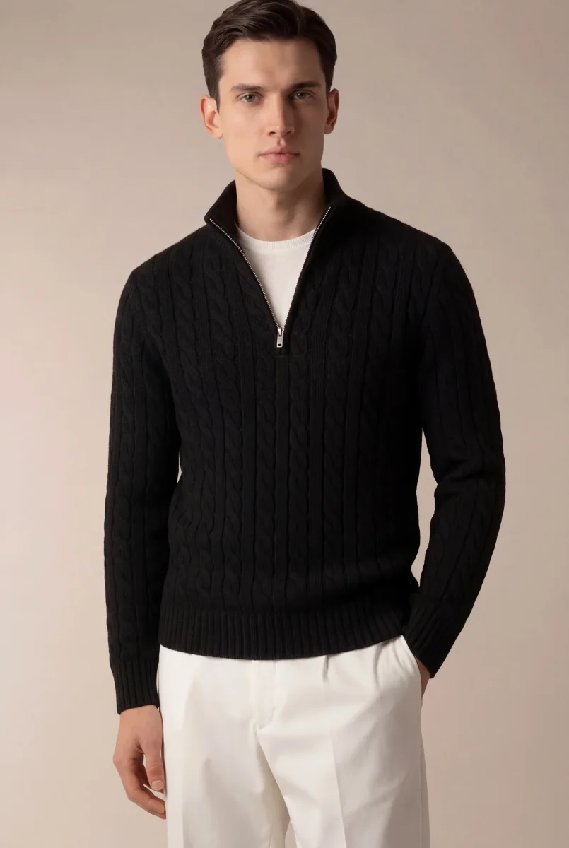 Sero Zip Knit Black - Imagen 3