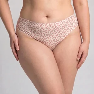 Panti Curvy Animal Print Algodón Stretch Cómodo Tallas Extras