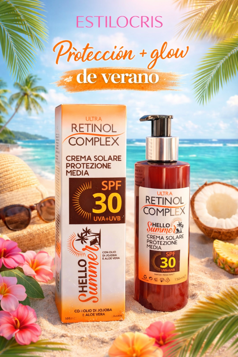Crema Solar SPF 30 Retinol Complex - Imagen 2