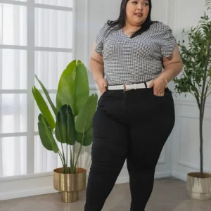 Jeans Skinny Curvy Push Up Efecto Realce