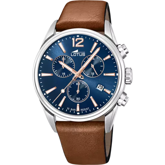 LOTUS CHRONO CON ESFERA AZUL 18691/2