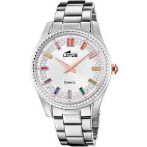RELOJ LOTUS 18898/2 GRIS PLATA MUJER