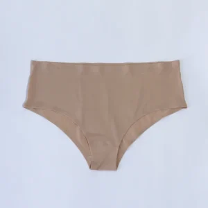 Panty Curvy Liso Sin Costura Beige Negro Invisible Plus