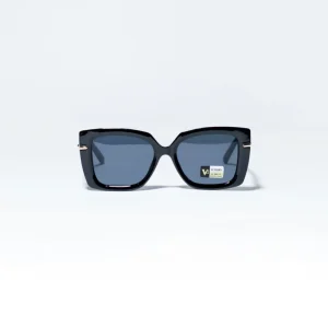 Lente cuadrado negro