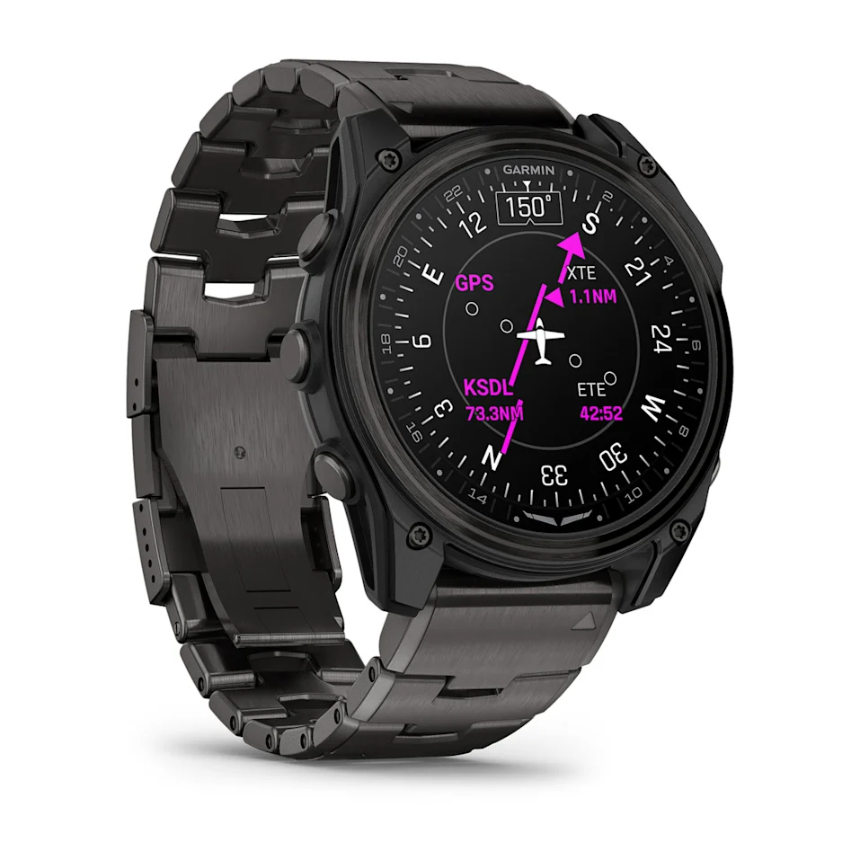 D2™ Mach 2 – 51 mm Carbon Gray DLC Titanium with Vented Titanium Bracelet, nº ref: 010-02905-31 - Imagen 3