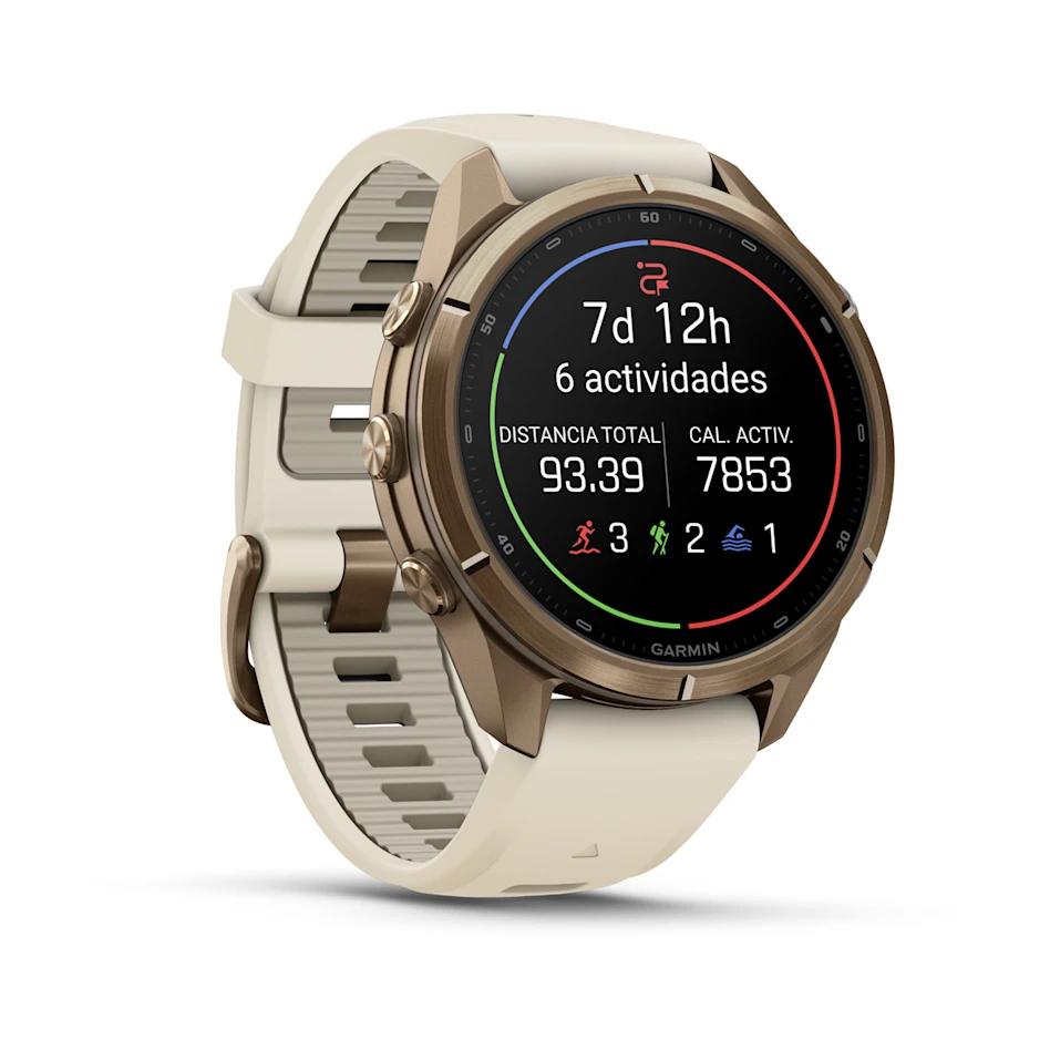 fēnix® 9 Pro Amoled titanio dorado con correa de silicona beige, nº Ref: 010-04335-26 - Imagen 3