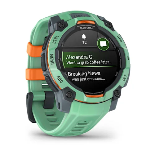 Instinct 3 – 45 mm, AMOLED Verde con correa verde Ref: 010-02936-01 - Imagen 3
