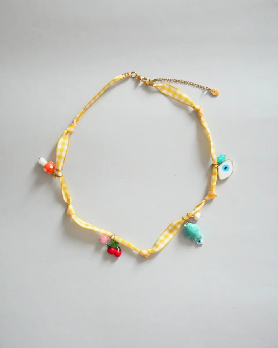 COLLAR VICHY COAST AMARILLO
