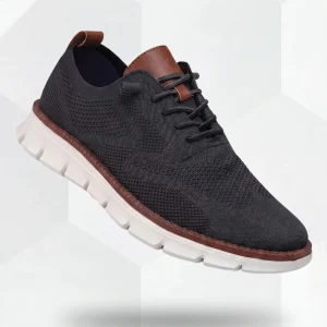 Zapatos Transpirables Ultracomfort: Negro-Blanco