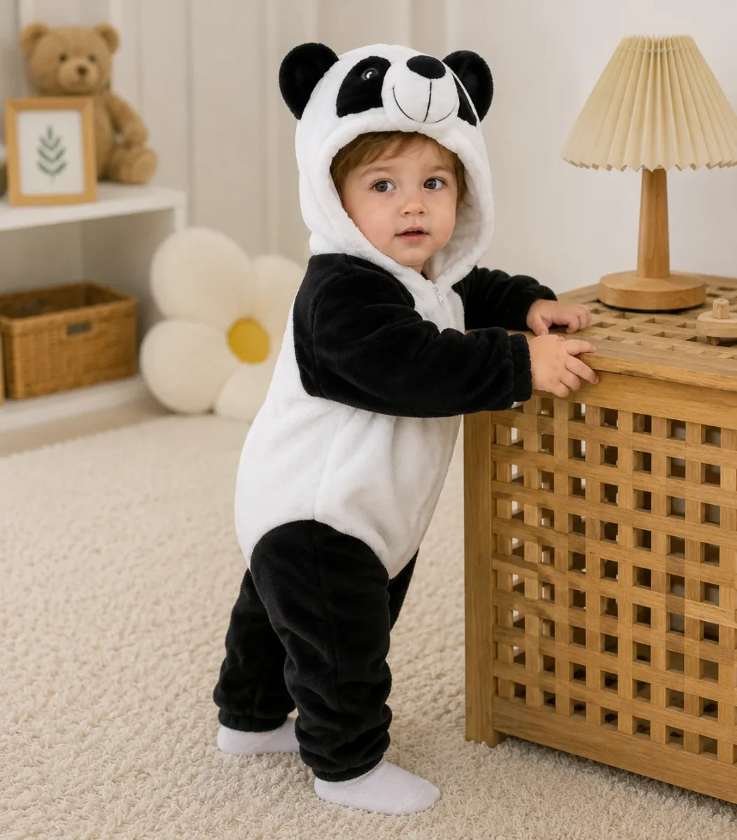 Pijama Kigurumi para Bebé y Niño — Disfraz Animal Todo en Uno, 0 a 4 Años - Imagen 6