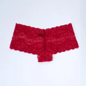 Panty Curvy Encaje Femenino Detalle Romántico Tallas Extras
