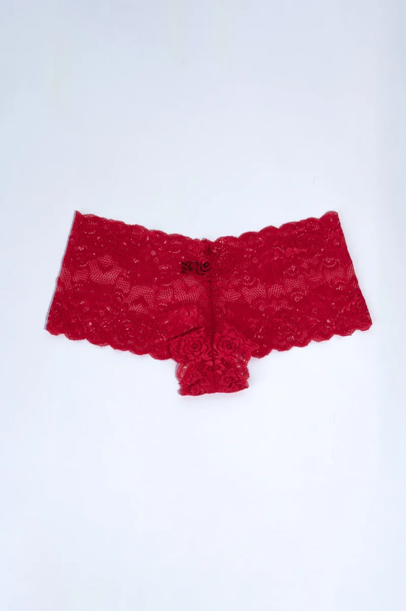 Panty Curvy Encaje Femenino Detalle Romántico Tallas Extras - Imagen 2