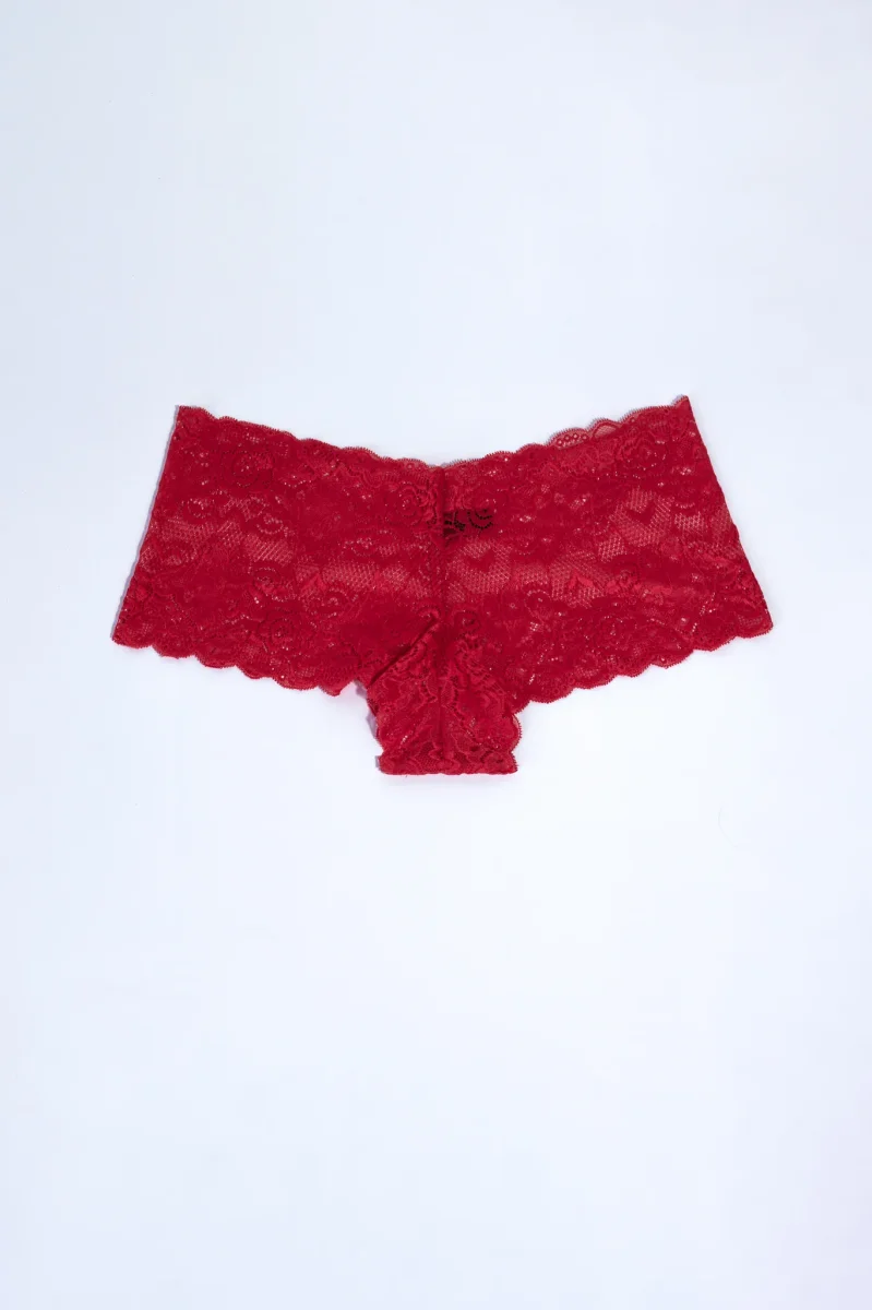 Panty Curvy Encaje Femenino Detalle Romántico Tallas Extras - Imagen 3