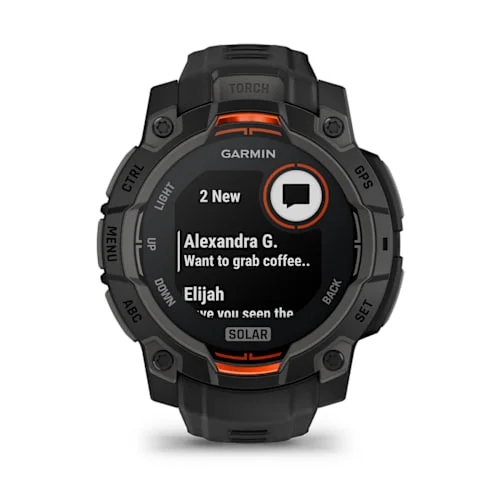 Instinct 3 – 45 mm, Solar Negro con correa negra Ref: 010-02934-00 - Imagen 5