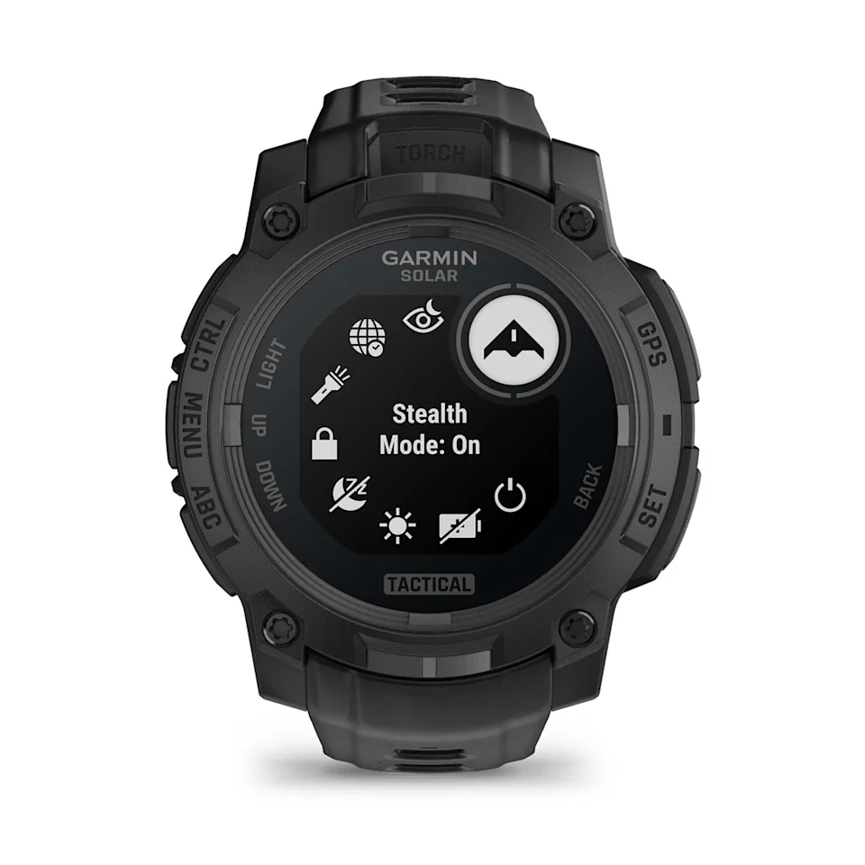 Instinct® 3 – 45 mm, Solar, Tactical Edition Negro con correa negra nº ref: 010-02934-50 - Imagen 4
