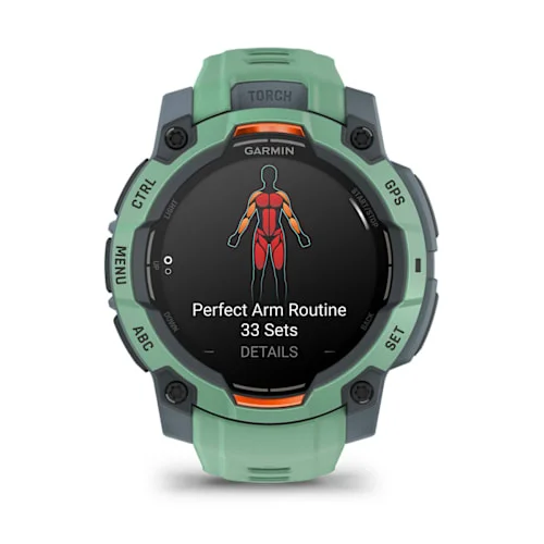 Instinct 3 – 45 mm, AMOLED Verde con correa verde Ref: 010-02936-01 - Imagen 4