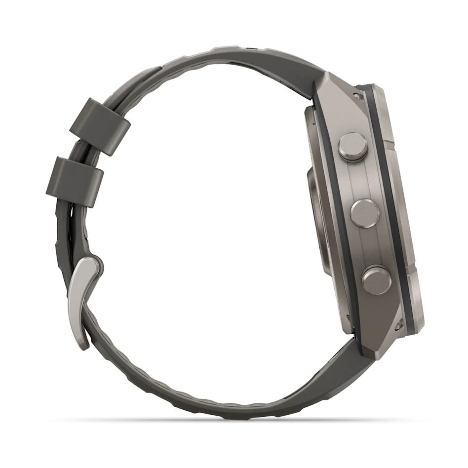 fēnix® 9 Pro – inReach®, Solar, 51mm Titanio con correa de silicona en gris, nº ref: 010-04339-01 - Imagen 5