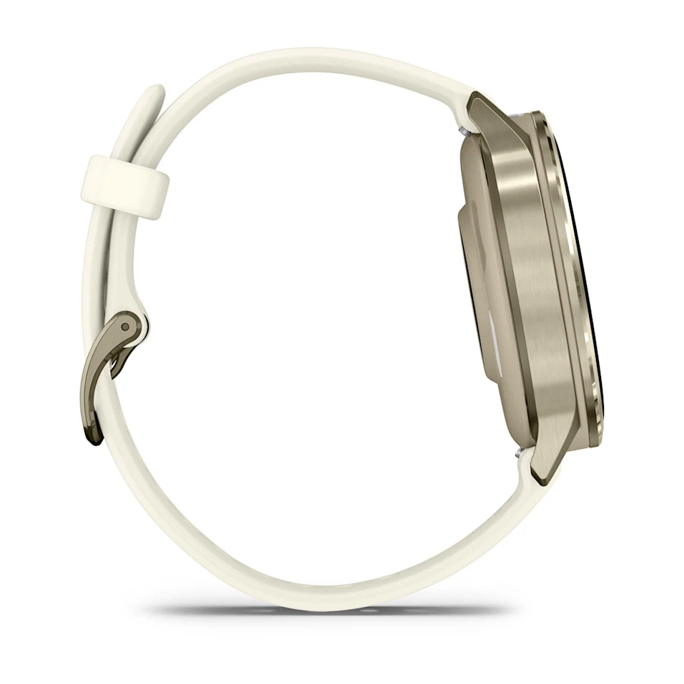 Venu® 4 – 41 mm Bisel dorado con correa de silicona blanca, nº Ref: 010-03013-00 - Imagen 5