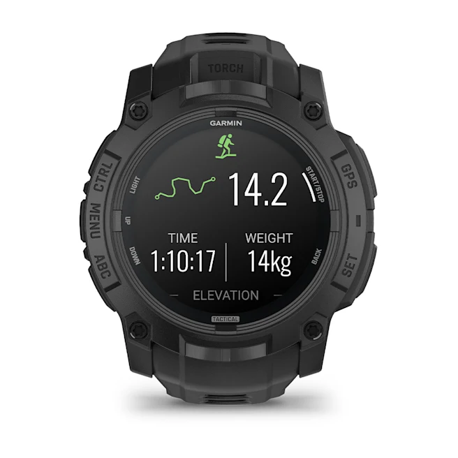 Instinct® 3 – 50 mm, AMOLED, Tactical Edition Negro con correa negra Nº Ref: 010-03020-50 - Imagen 8