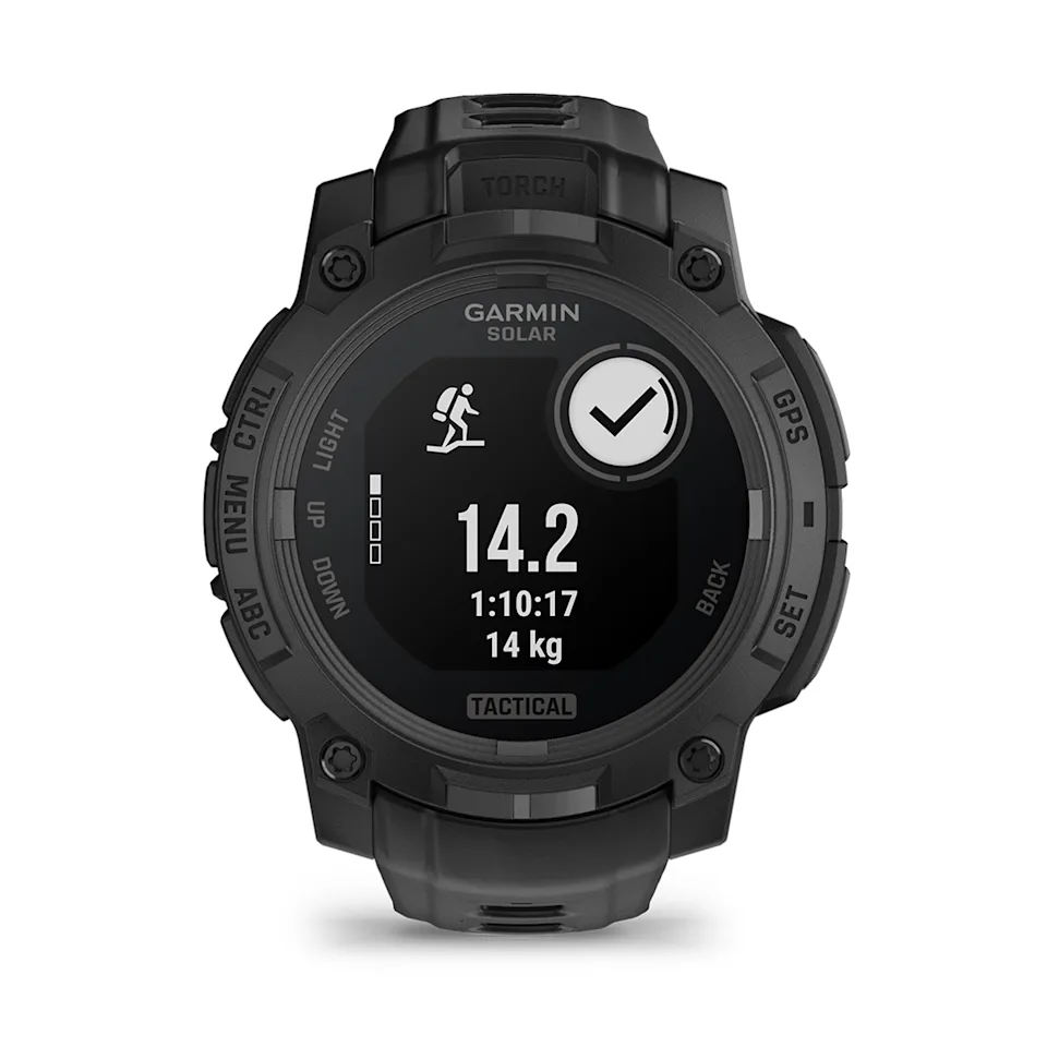 Instinct® 3 – 45 mm, Solar, Tactical Edition Negro con correa negra nº ref: 010-02934-50 - Imagen 6