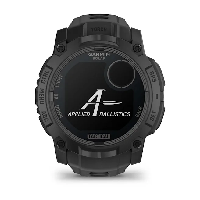 Instinct® 3 – 50 mm, Solar, Tactical Edition Negro con correa negra Nº Ref: 010-02935-50 - Imagen 9