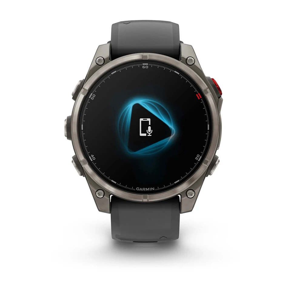 fēnix® 8 Pro – 47 mm, AMOLED Sapphire, titanio con correa de silicona en negro/gris Ref: 010-03198-11 - Imagen 7