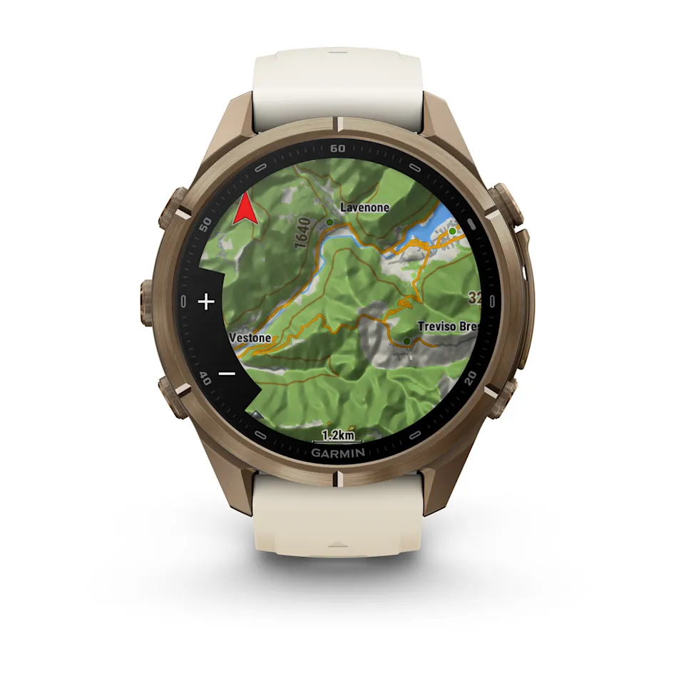 fēnix® 9 Pro Amoled titanio dorado con correa de silicona beige, nº Ref: 010-04335-26 - Imagen 7
