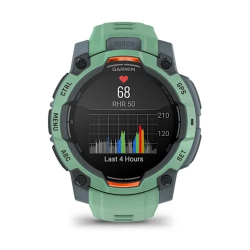 Instinct 3 – 45 mm, AMOLED Verde con correa verde Ref: 010-02936-01 - Imagen 6