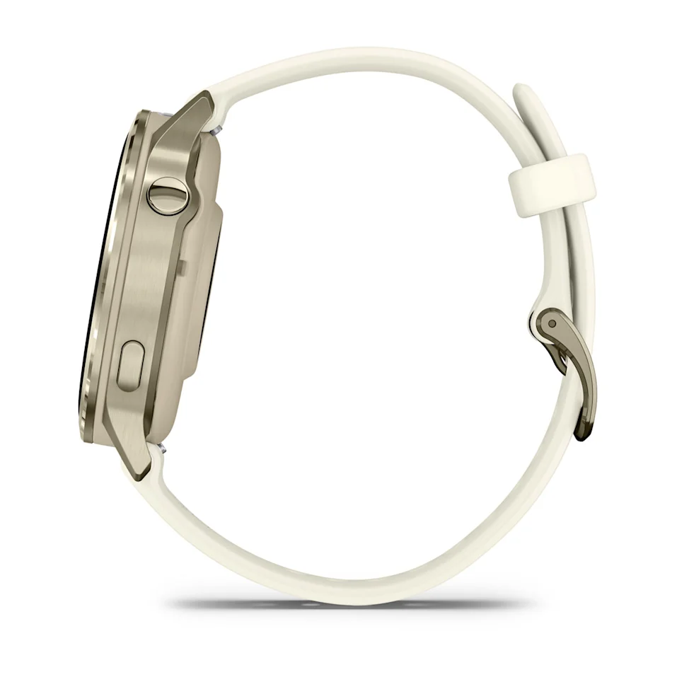 Venu® 4 – 41 mm Bisel dorado con correa de silicona blanca, nº Ref: 010-03013-00 - Imagen 8