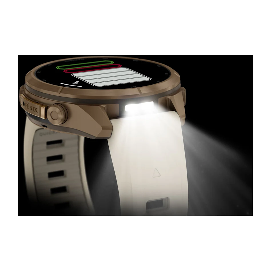 fēnix® 9 Pro Amoled titanio dorado con correa de silicona beige, nº Ref: 010-04335-26 - Imagen 8