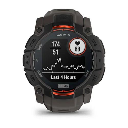 Instinct 3 – 45 mm, Solar Negro con correa negra Ref: 010-02934-00 - Imagen 8