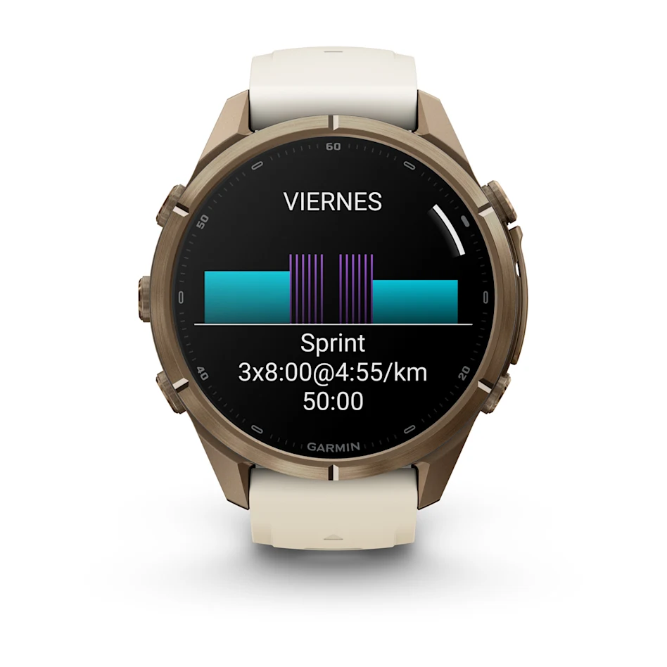 fēnix® 9 Pro Amoled titanio dorado con correa de silicona beige, nº Ref: 010-04335-26 - Imagen 9