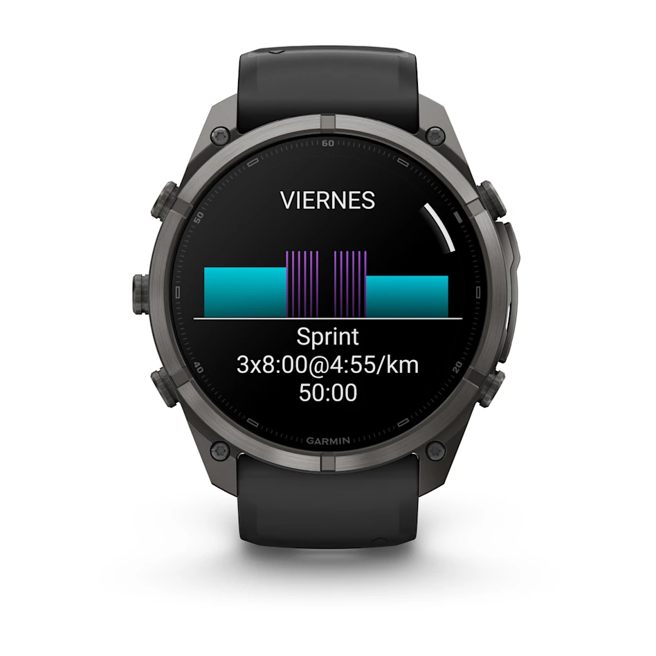 fēnix® 9 Pro – 51mm Titanio Amoled con revestimiento de DLC gris carbon, Nº ref: 010-04337-16 - Imagen 9